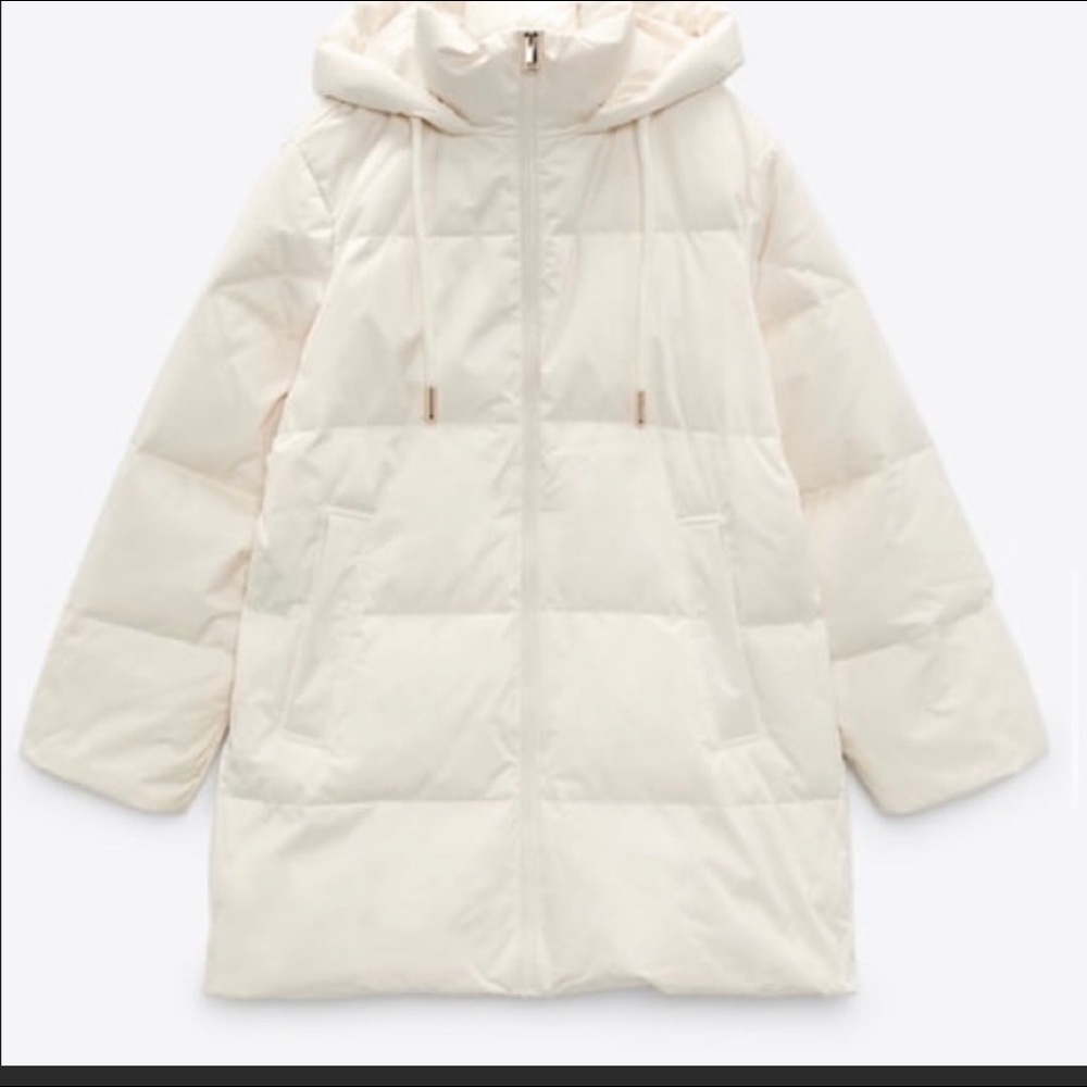 Zara down jacket